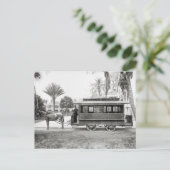 Florida East Coast Trolley, 1905 Briefkaart (Staand voorkant)