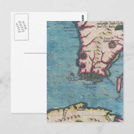 Florida en Cuba Briefkaart (Voorkant / Achterkant)