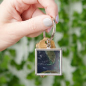 Florida en Cuba Sleutelhanger (Hand)