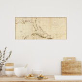 Florida en West Indies Poster (Keuken)