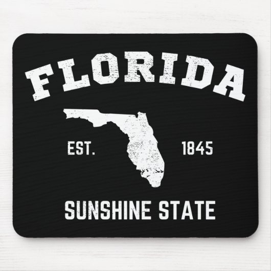 Florida Est 1845 Sunshine State Muismat (Voorkant)