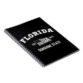 Florida Est, 1845 Sunshine State Notitieboek (Rechterzijde)