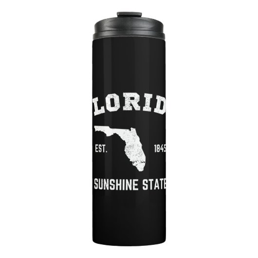 Florida Est 1845 Sunshine State Thermosbeker (Voorkant)