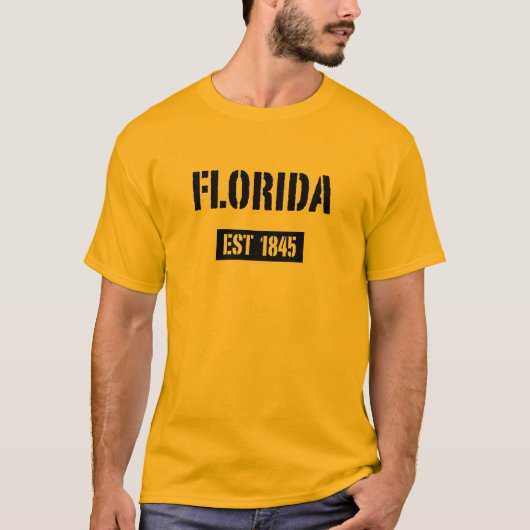 Florida EST 1845 T-Shirt (Voorkant)
