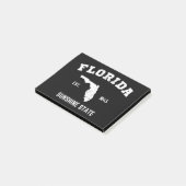Florida Est 1845 Zonneschijn Staat Post-it® Notes (Schuin)