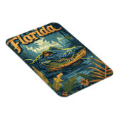 Florida Everglades Alligator Magneet (Rechterzijde)