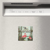 Florida Everglades cartoon reisposter Magneet (Insitu (Vaatwasser))