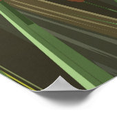 Florida Everglades cartoon reisposter Poster (Hoek)