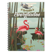 Florida Everglades cartoons reisposter Notitieboek (Voorkant)