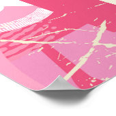 Florida Everglades Flamingo vintage reisposter Poster (Hoek)
