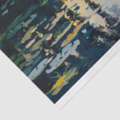 Florida Everglades Grote spijt schilderij Decoupag Tissuepapier (Detail)