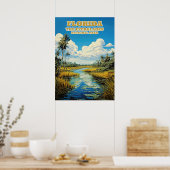 Florida Everglades National Park V02 Poster (Keuken)