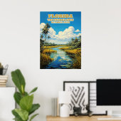 Florida Everglades National Park V02 Poster (Thuiskantoor)