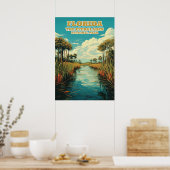 Florida Everglades National Park V03 Poster (Keuken)