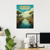 Florida Everglades National Park V03 Poster (Thuiskantoor)