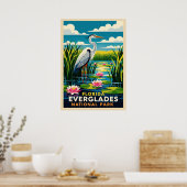 Florida Everglades National Park V04 Poster (Keuken)