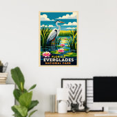 Florida Everglades National Park V04 Poster (Thuiskantoor)