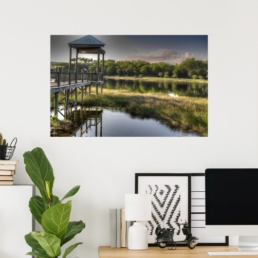 Florida Everglades Poster (Thuiskantoor)