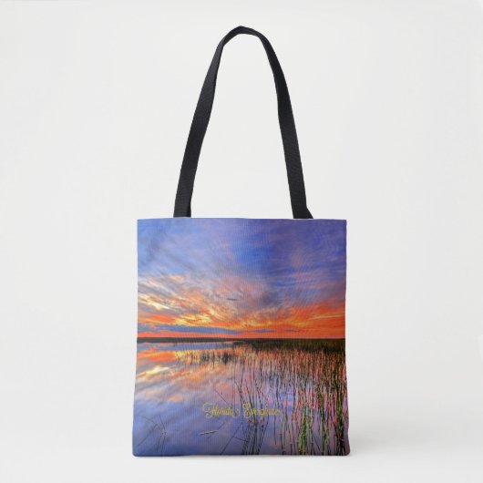 Florida Everglades, schilderachtig panorama, Tote Bag (Voorkant)