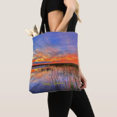 Florida Everglades, schilderachtig panorama, Tote Bag (Dichtbij)