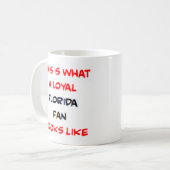 Florida-fan, trouwe koffiemok (Voorkant links)