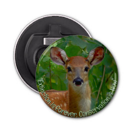"Florida Fawn" knop flesopener Button Flesopener