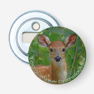 "Florida Fawn" knop flesopener Button Flesopener