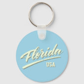 Florida FL Sunshine State Sleutelhanger (Voorkant)