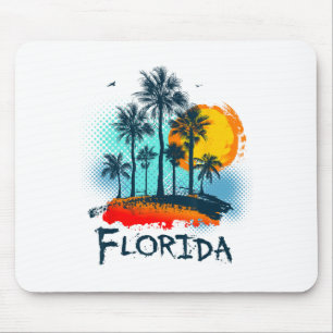 Florida Fl Zomer Miami Sfeer Strand Zonneschijn St Muismat
