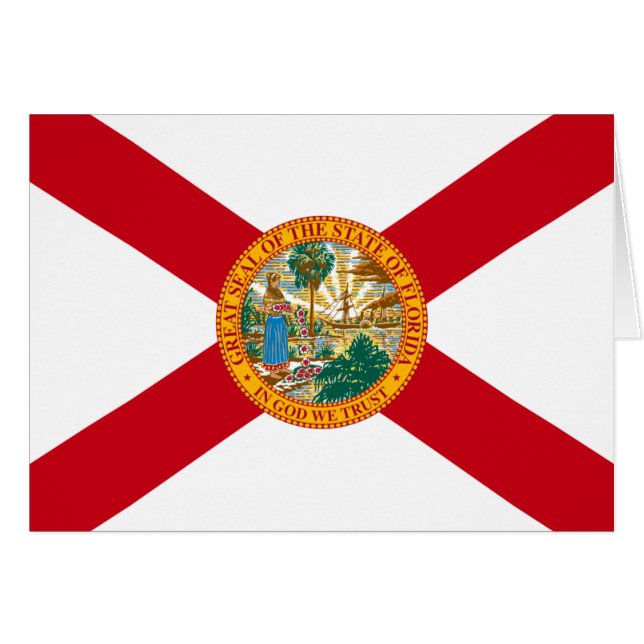 Florida Flag (Voorkant Horizontaal)