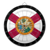 Florida Flag Dartboard & Florida-/USA-spelraad Dartbord (Voorkant)