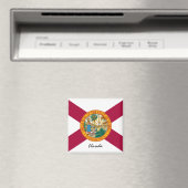 Florida Flag & Florida State USA/sport Magneet (Insitu (Vaatwasser))