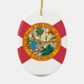 Florida Flag Keramisch Ornament (Voorkant)
