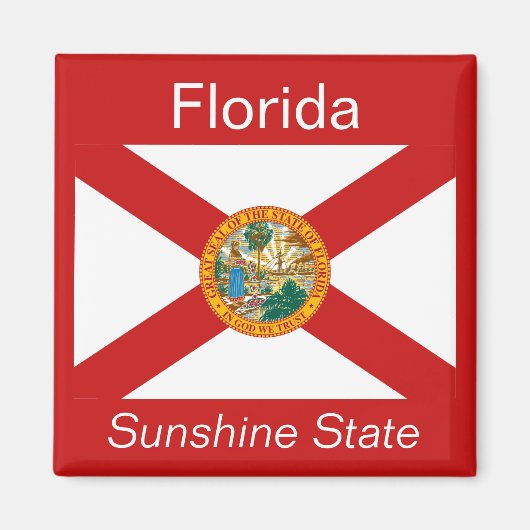 Florida Flag Magnet (Voorkant)