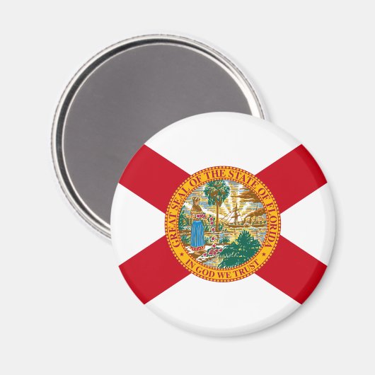 Florida Flag Magnet (Voorkant / Achterkant)