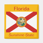 Florida Flag Magnet (Voorkant)