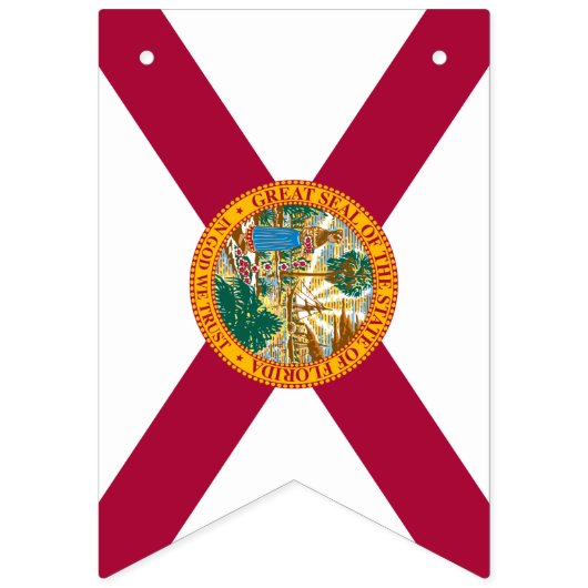 Florida Flag Party, bunting Banners / bruiloft (Tweede vlag)