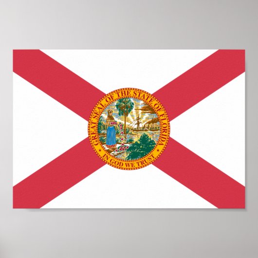 Florida Flag Poster (Voorkant)