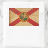 Florida Flag Rechthoekige Sticker (Tas)