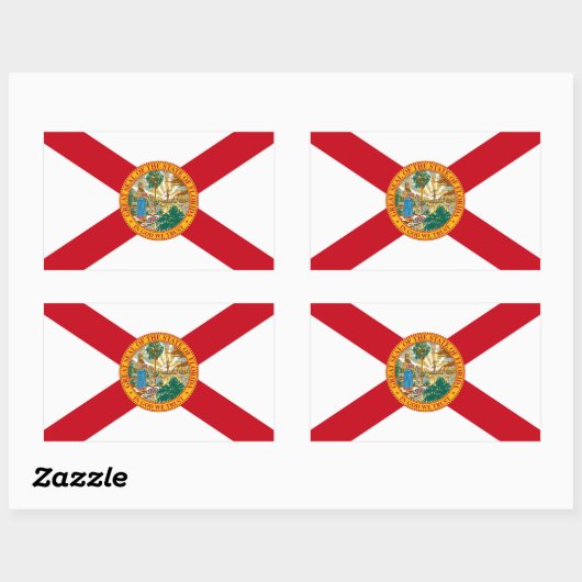 Florida Flag Sticker (Vel)