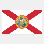 Florida Flag Sticker (Voorkant)
