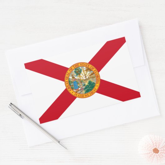 Florida Flag Sticker (Envelop)
