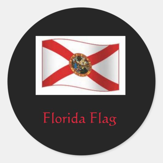 Florida Flag Sticker (Voorkant)
