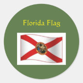 Florida Flag Sticker (Voorkant)