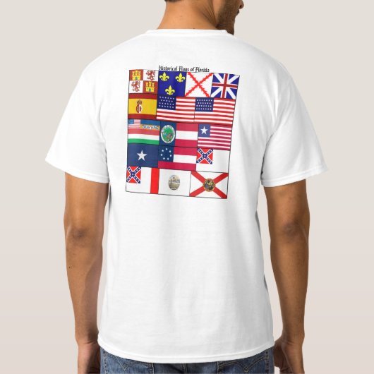 Florida Flags T-shirt (Achterkant)