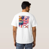 Florida Flags T-shirt (Achterkant volledig)