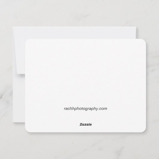 Florida Flamingo Christmas Card Feestdagenkaart (Achterkant)