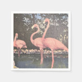 Florida  Flamingoes Servet (Voorkant)