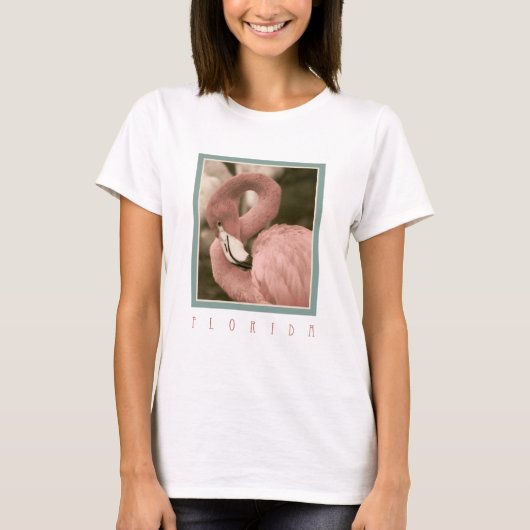 Florida Flamingos T-shirt (Voorkant)