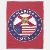 Florida Fleece Deken (Voorkant)